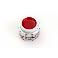 en Vogue Simply Paint red pot for professional manicures and nail art