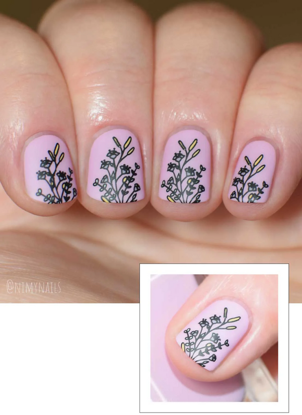 Secret Garden 3 - Uber Chic Stamping Plate