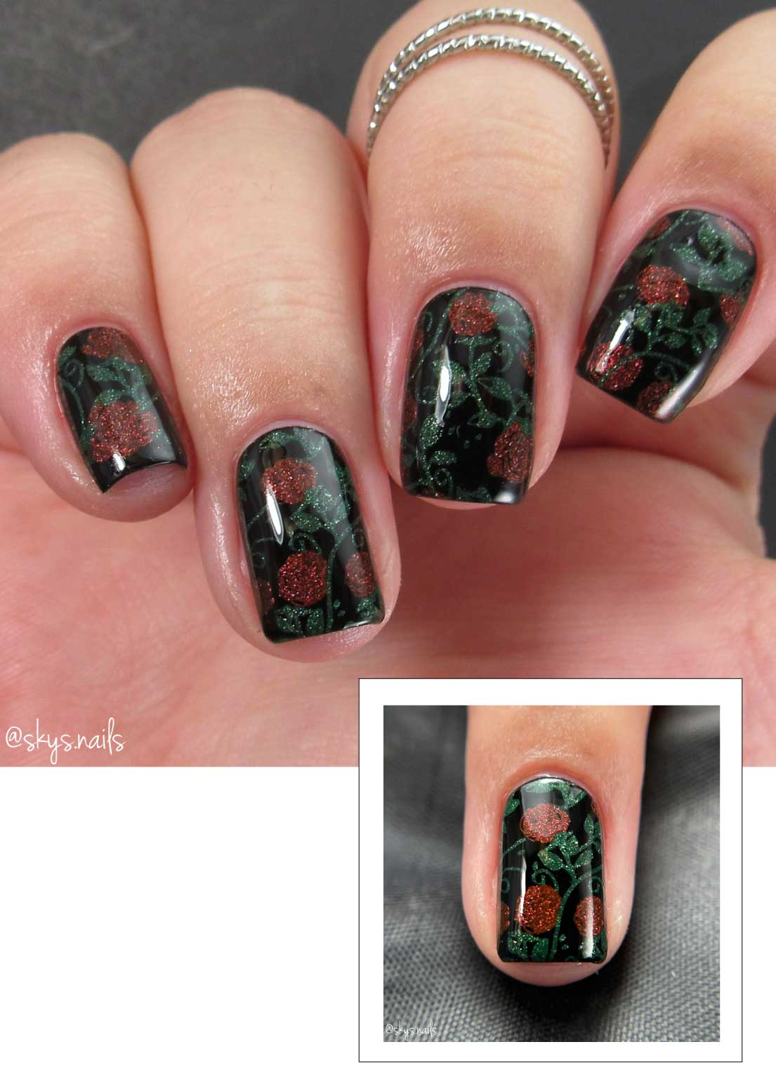 Secret Garden 3 - Uber Chic Stamping Plate