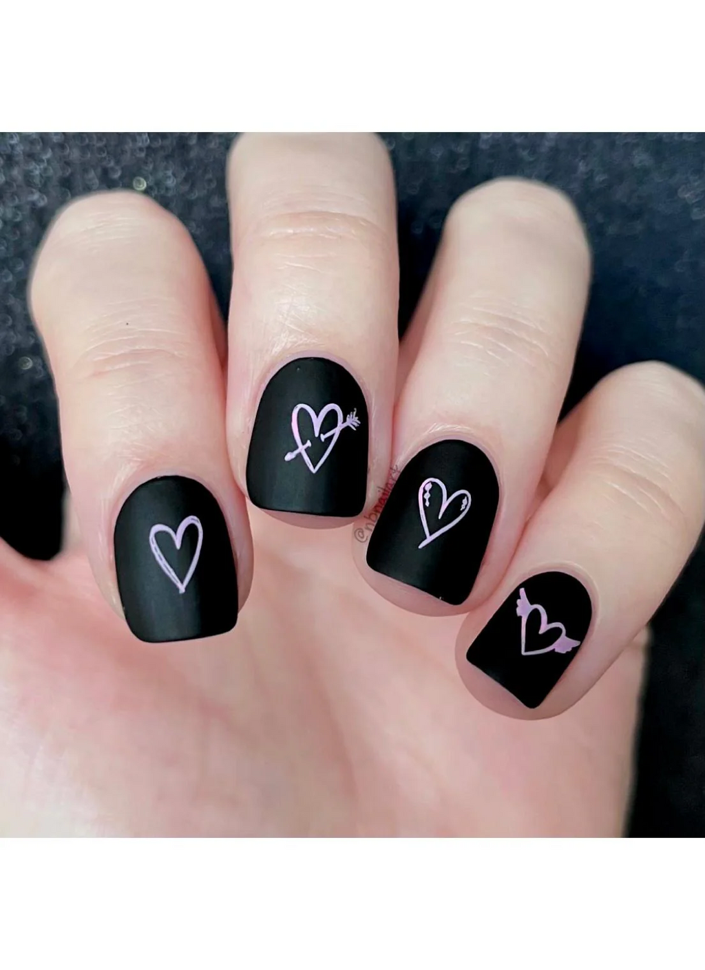 Insatiable Valentine - Uber Chic Stamping Plate