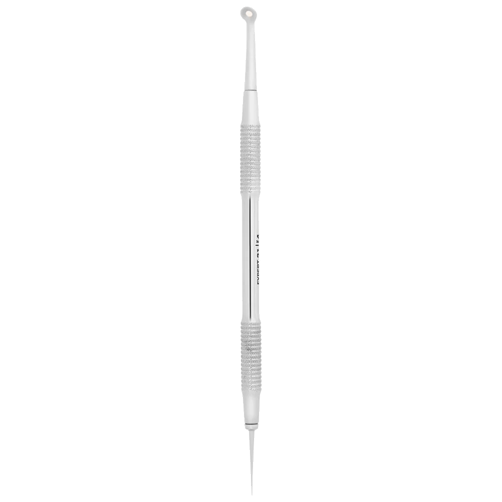 Staleks Pro Expert 21 Type 4 Beauty Care Double-ended Spoon Uno and Vidal Needle Straight ZE-21/4