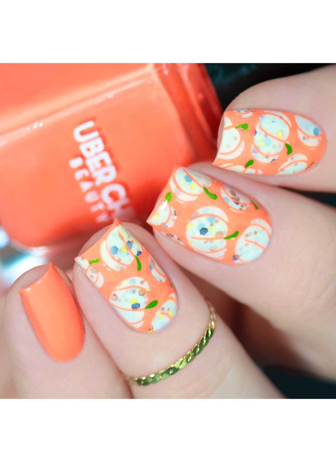 Electric Pumpkin - Stamping Polish - Uber Chic 12ml Secondary image