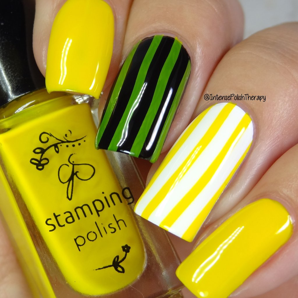 #8 You are my Sunshine Stamping Polish