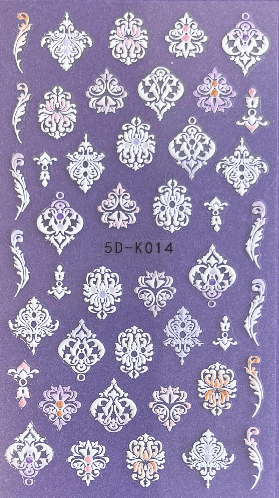 Textured Decals - Damask # K 014