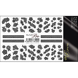 Black Lace Flowers