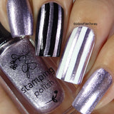 #35 Paulas Pixie Purple Stamping Polish