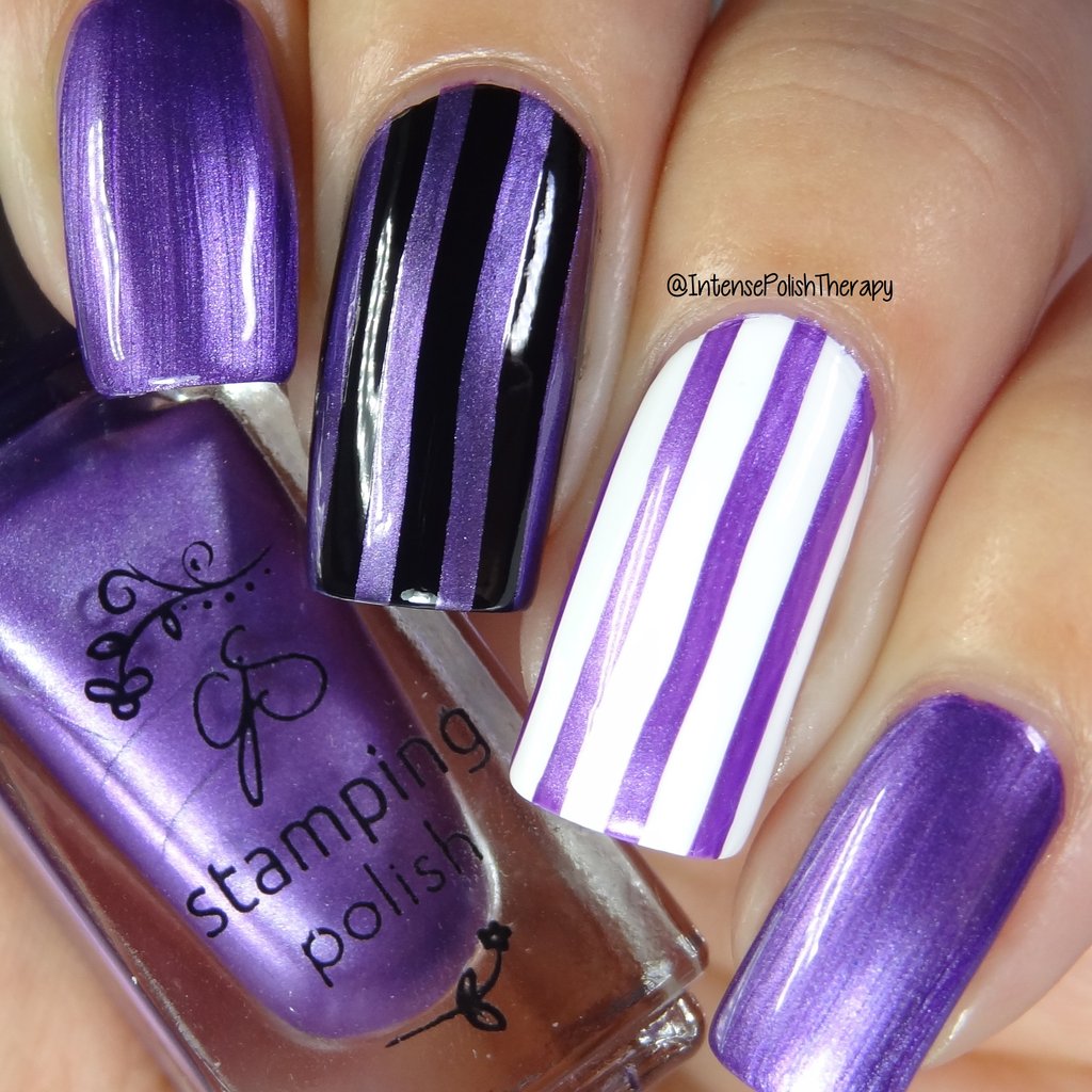 #48 Sparkling Grape Stamping Polish Main image
