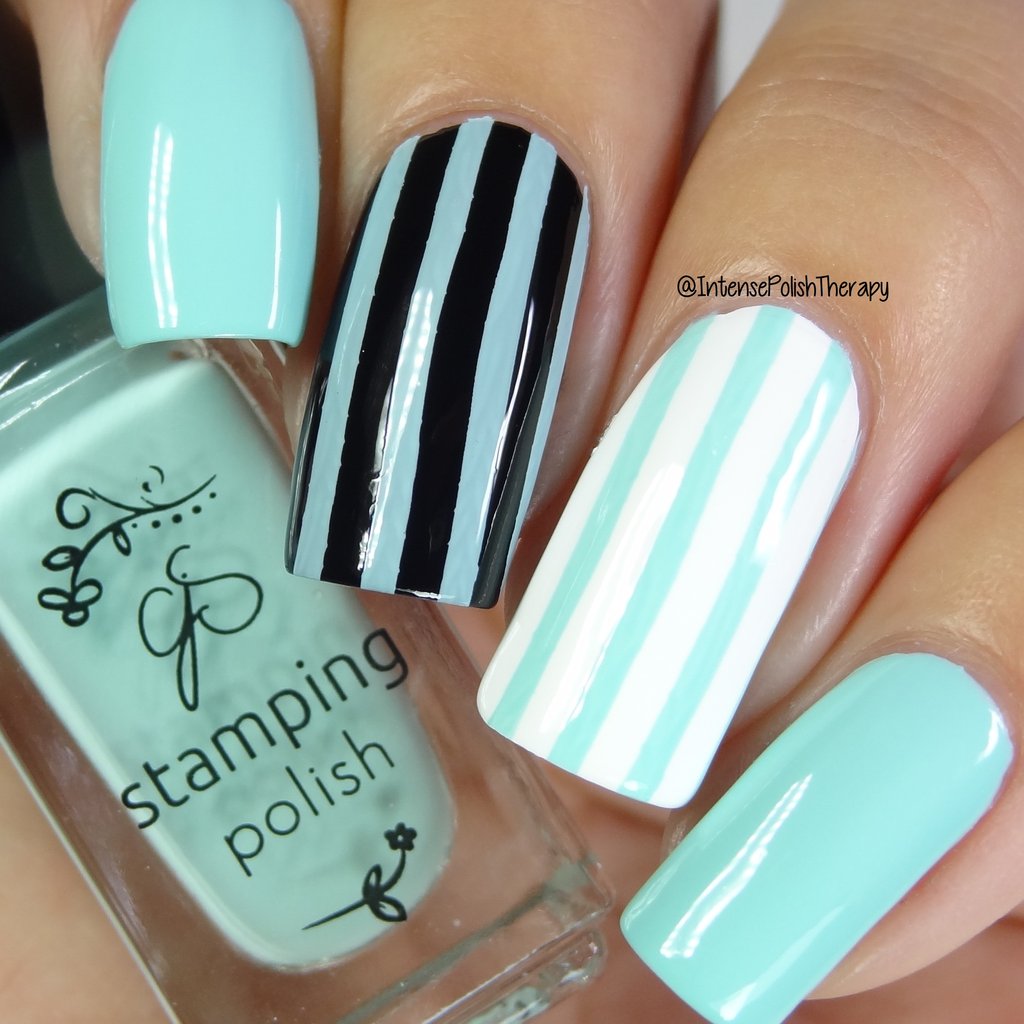 #69 April Showers Stamping Polish Main image