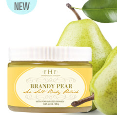 Brandy Pear Sea Salt Body Polish - Farmhouse Fresh Main image