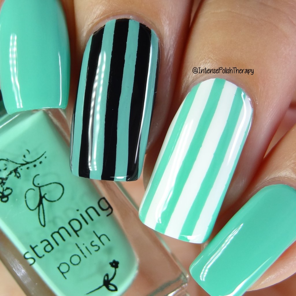 #72 Palm Frond Stamping Polish Main image