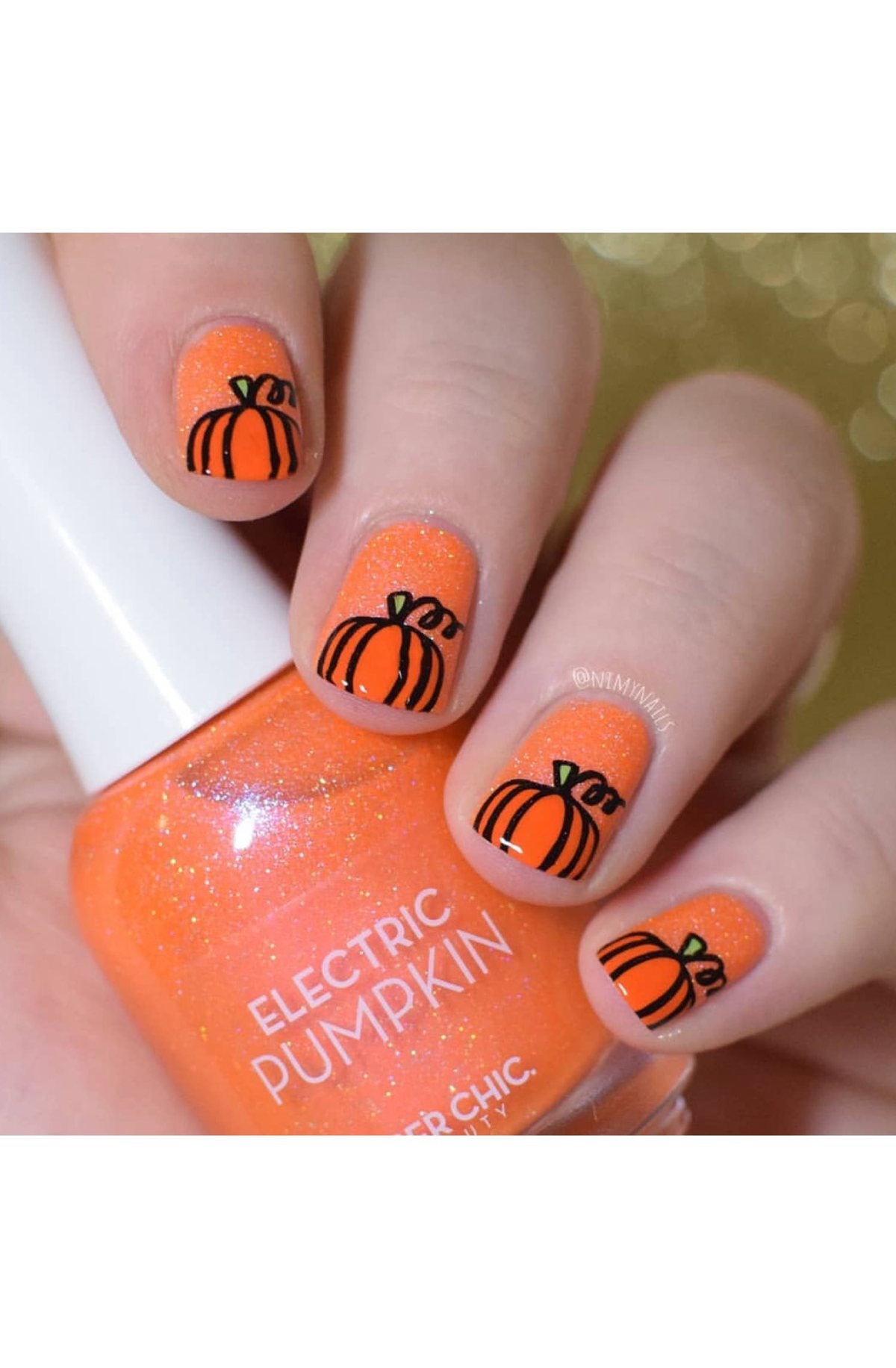 Hello Fall & Pumpkin Spice - Uber Chic Mini Stamping Plate