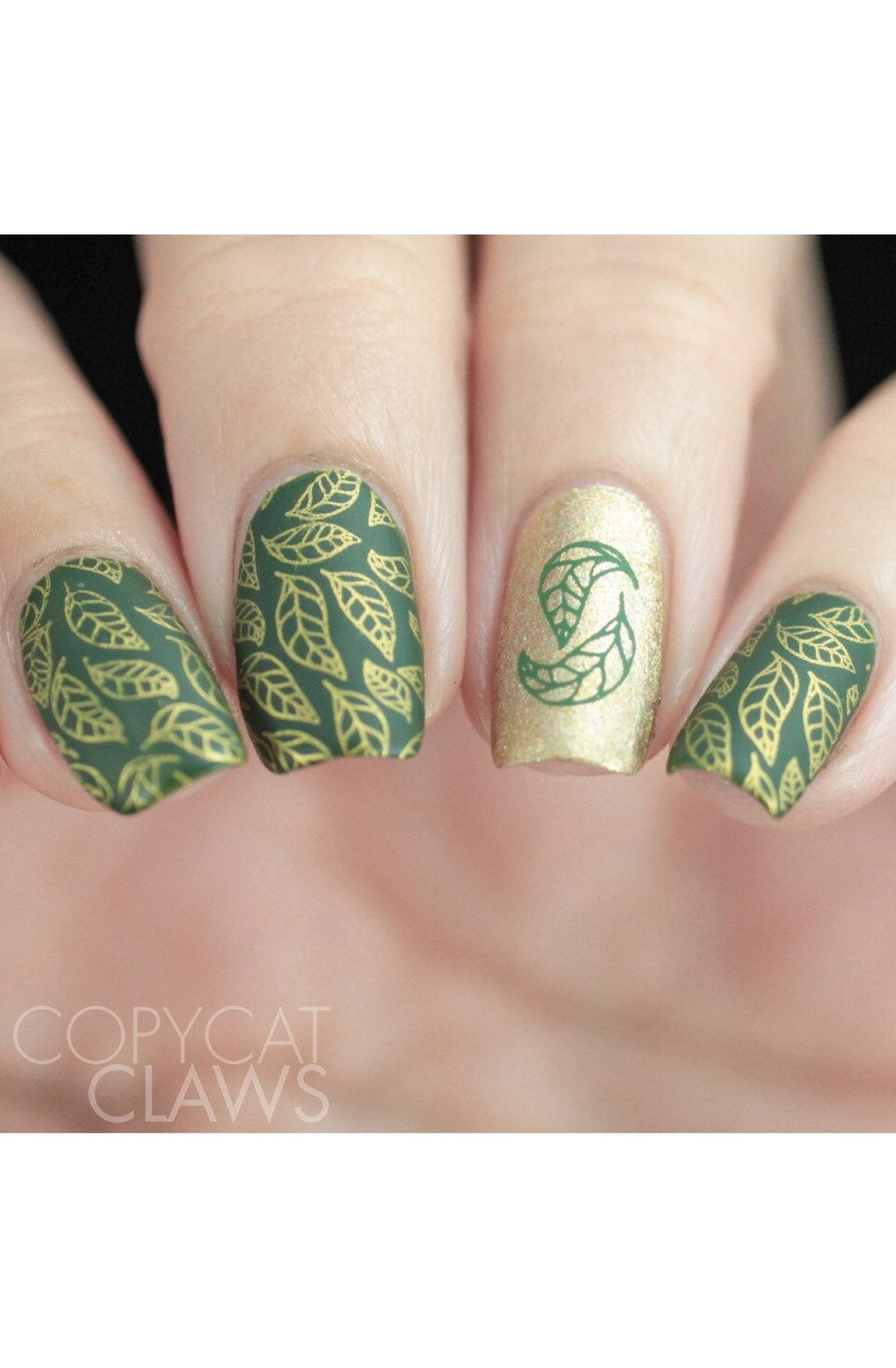 Lovely Leaves 2 - Uber Chic Stamping Plate