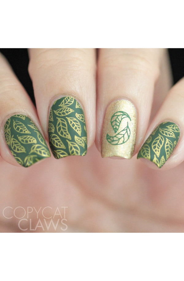 Lovely Leaves 2 - Uber Chic Stamping Plate
