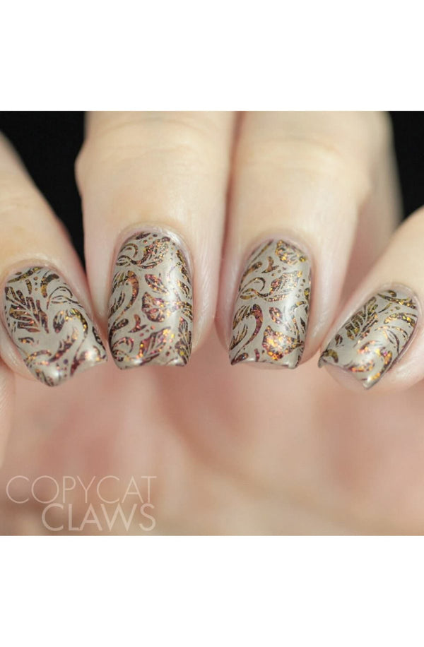 Lovely Leaves 2 - Uber Chic Stamping Plate