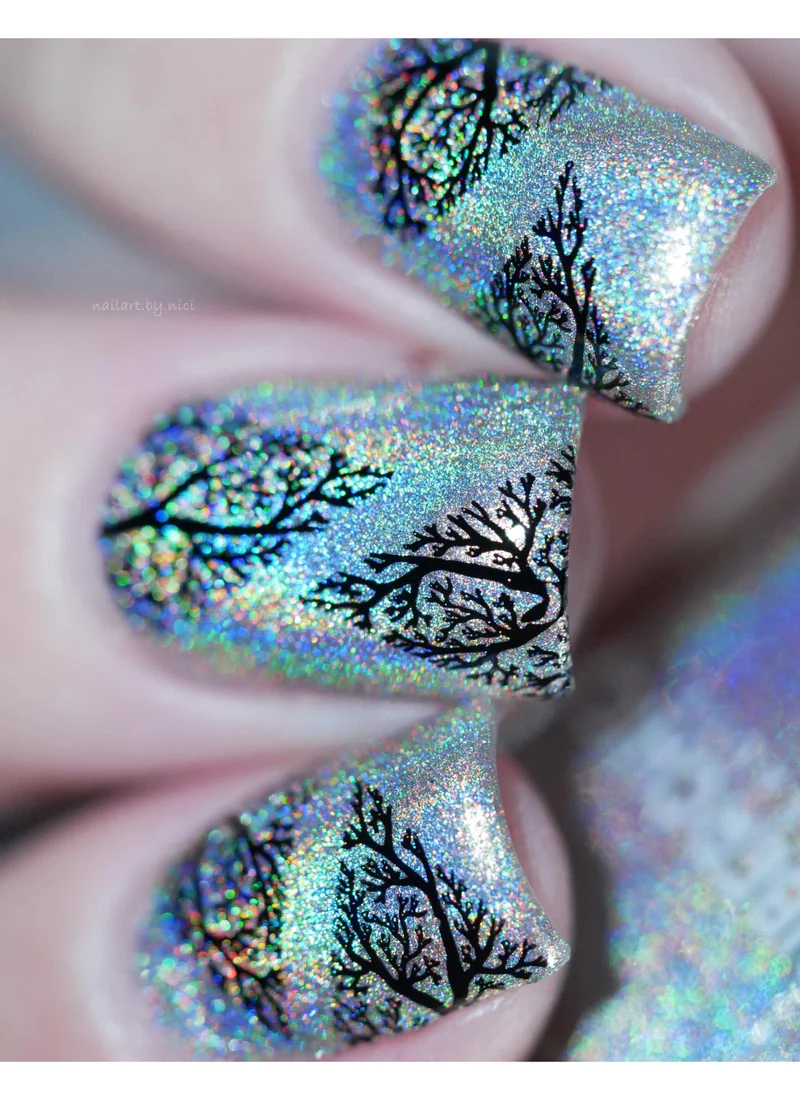 Modern Mountainscapes - Uber Chic Mini Stamping Plate