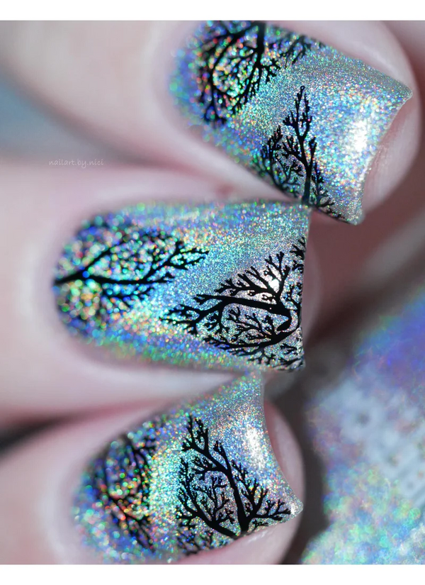 Modern Mountainscapes - Uber Chic Mini Stamping Plate