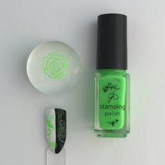 #12 Glee Tree Green Stamping Polish