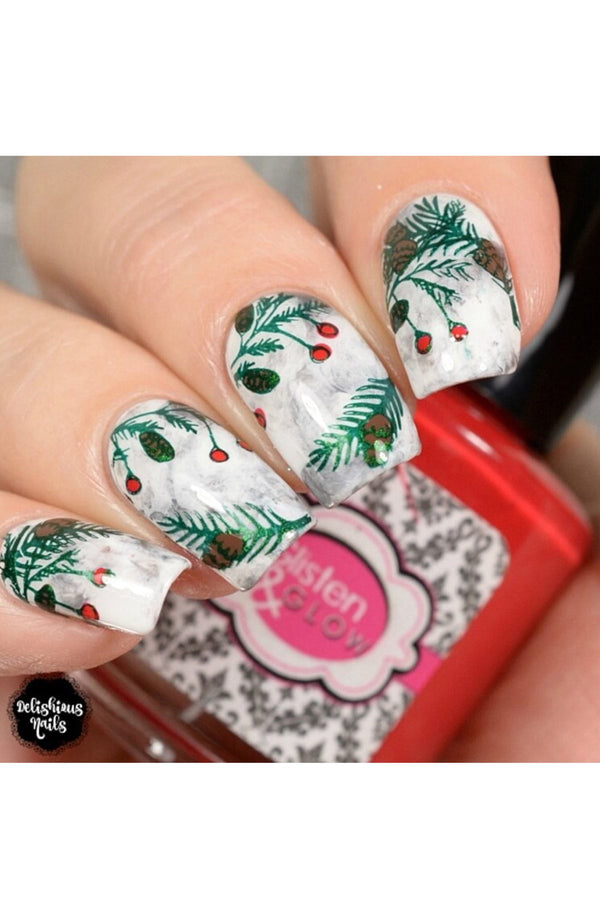 Happy Christmas - Uber Chic Stamping Plate