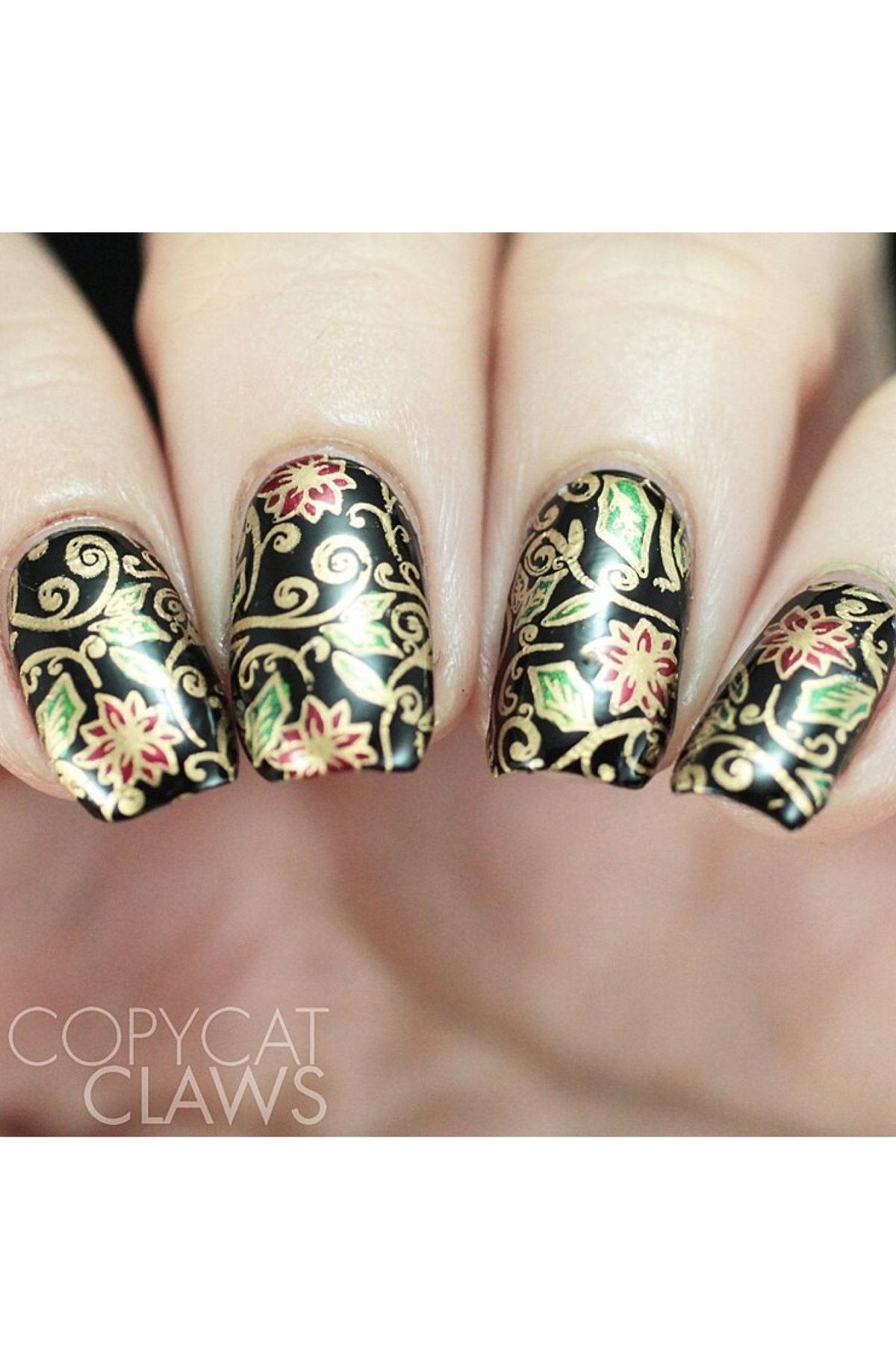 Fabulous Feathers - Uber Chic Mini Stamping Plate