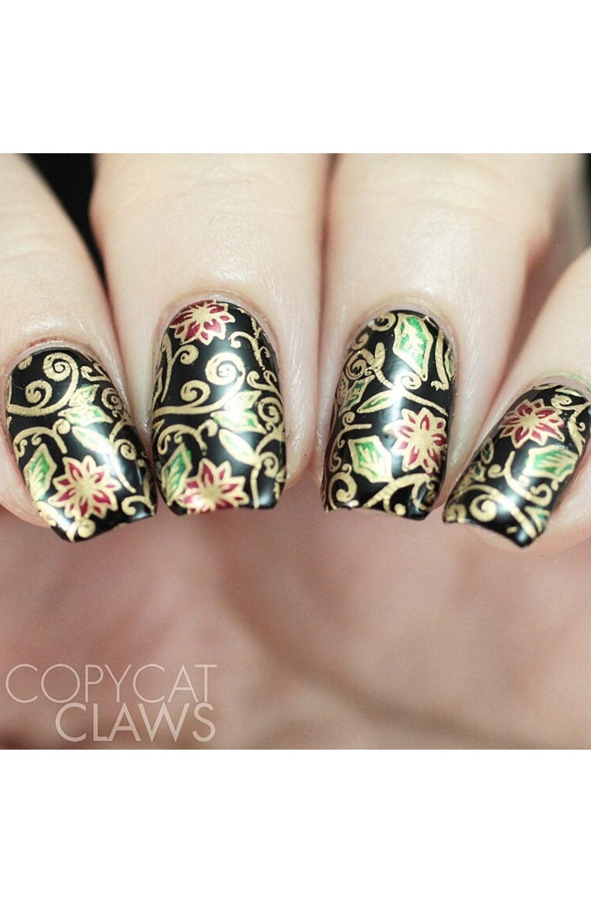 Happy Christmas - Uber Chic Stamping Plate Secondary image