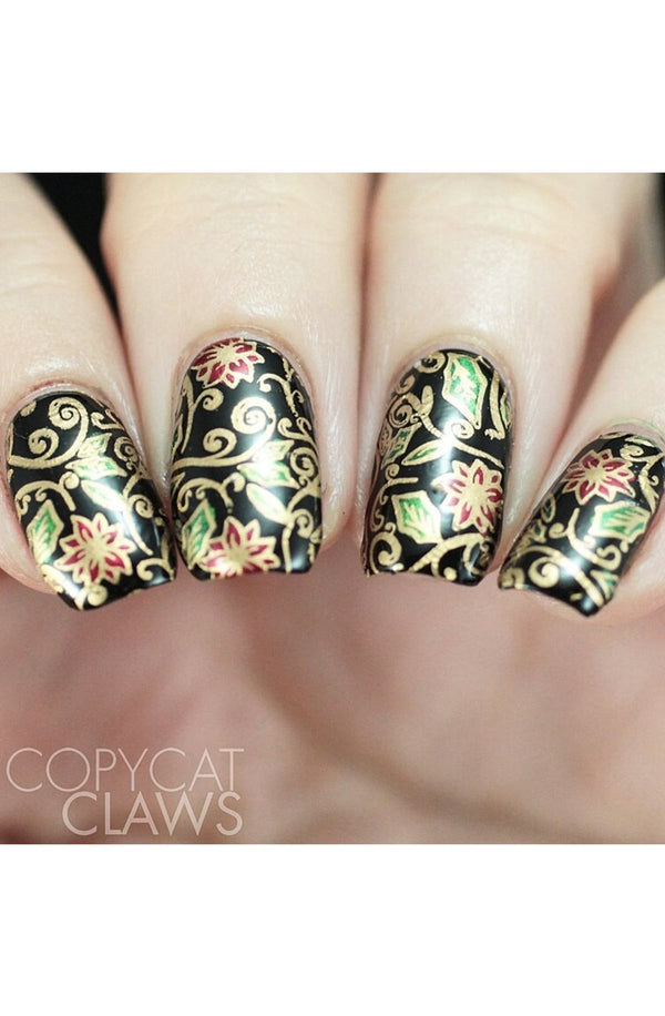 Happy Christmas - Uber Chic Stamping Plate