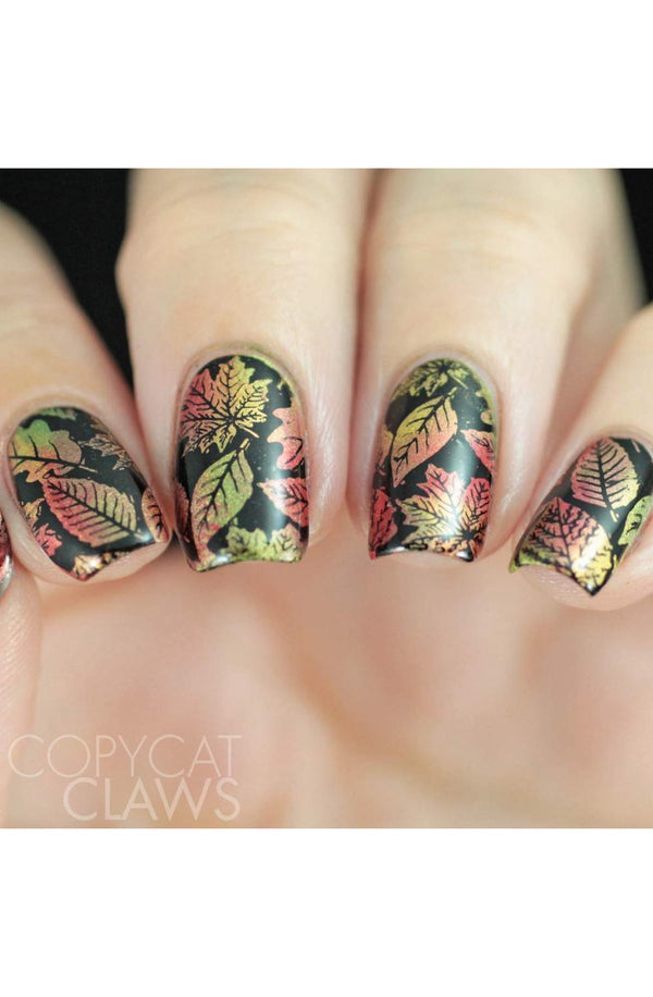 Lovely Leaves 2 - Uber Chic Stamping Plate