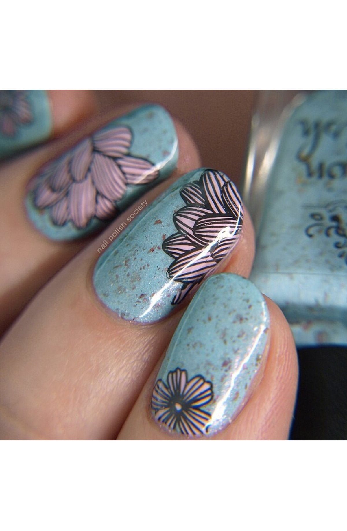 Secret Garden - Uber Chic Stamping Plate Secondary image