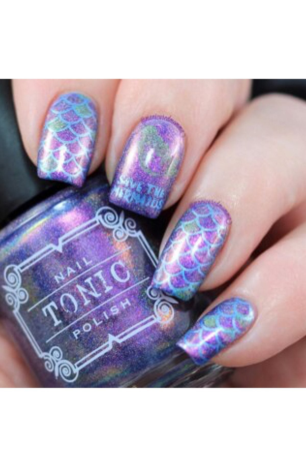 Mermaid Life 1 - Uber Chic Stamping Plate