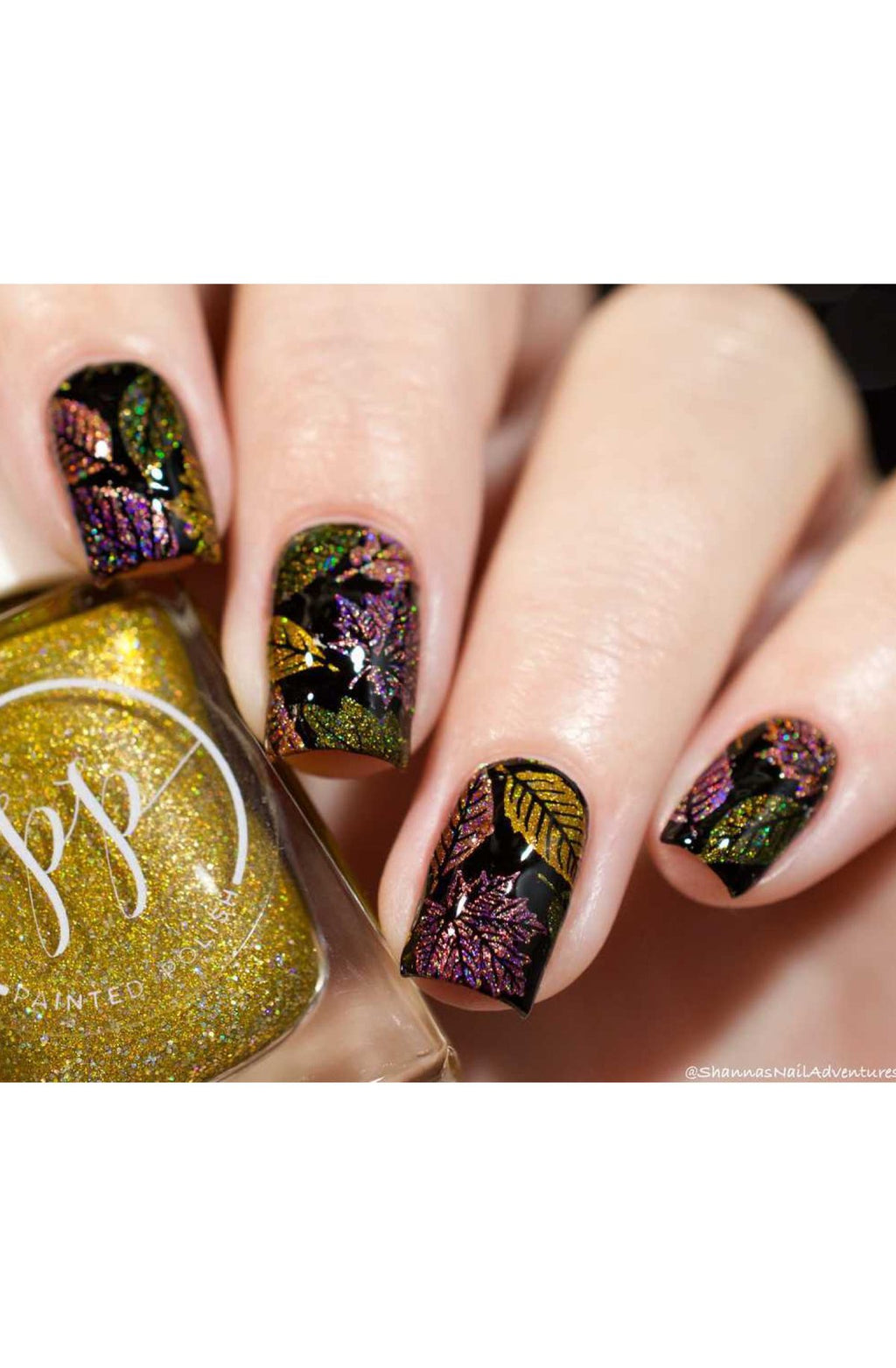 Lovely Leaves 2 - Uber Chic Stamping Plate