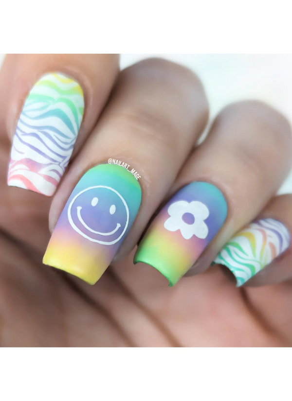 Nice & Negative 2 - Uber Chic Stamping Plate