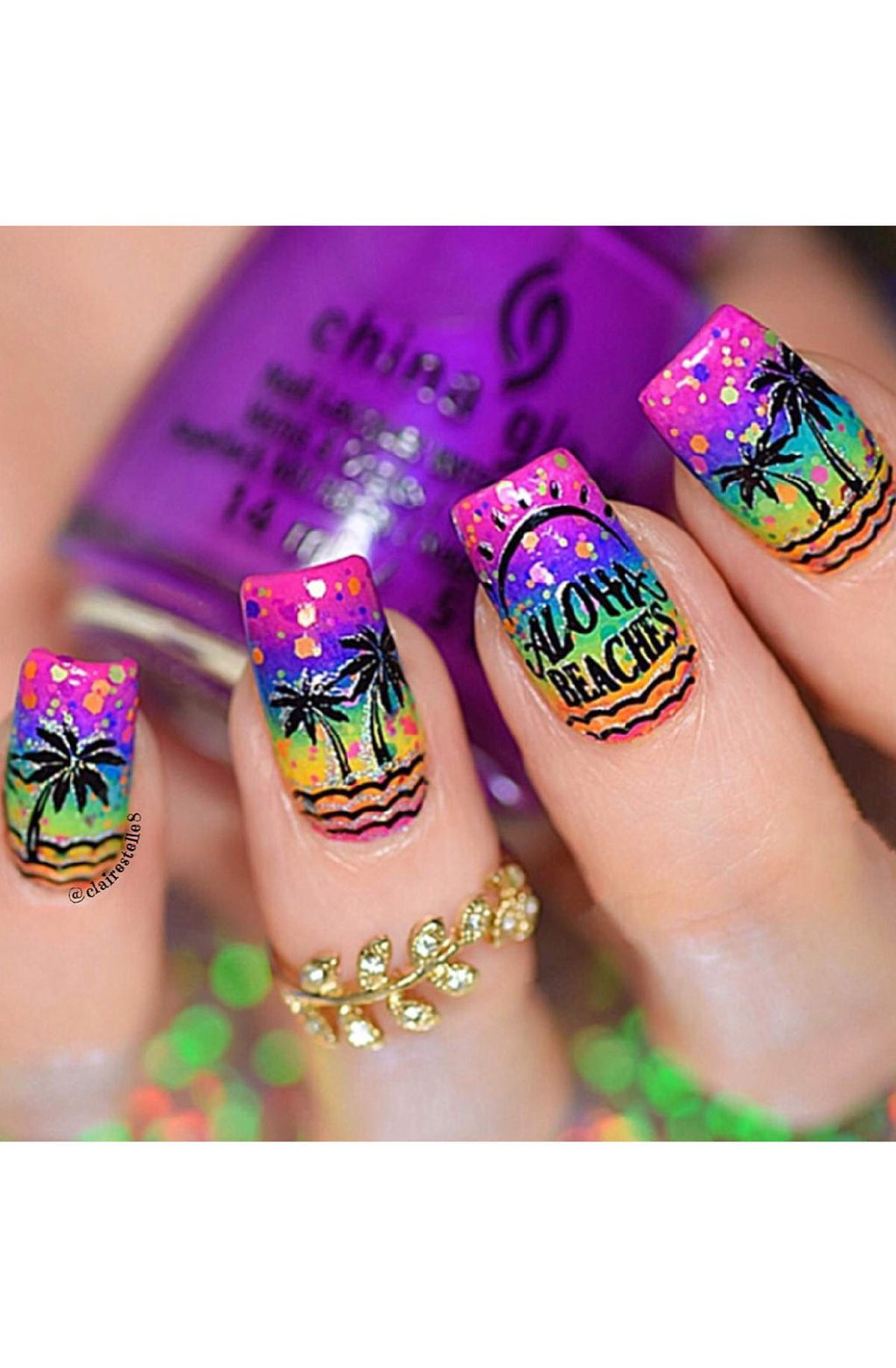 Vacation Mode - Uber Chic Stamping Plate
