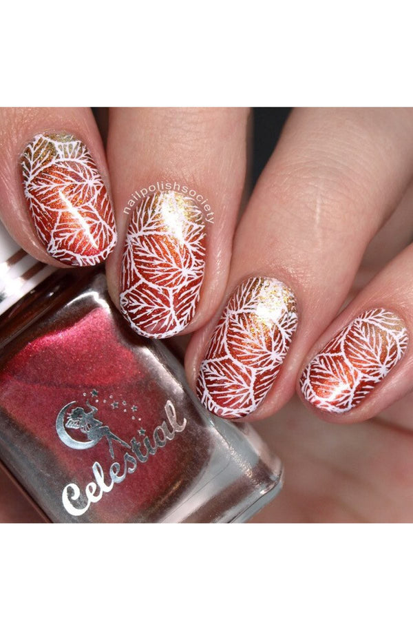 Lovely Leaves 1 - Uber Chic Stamping Plate