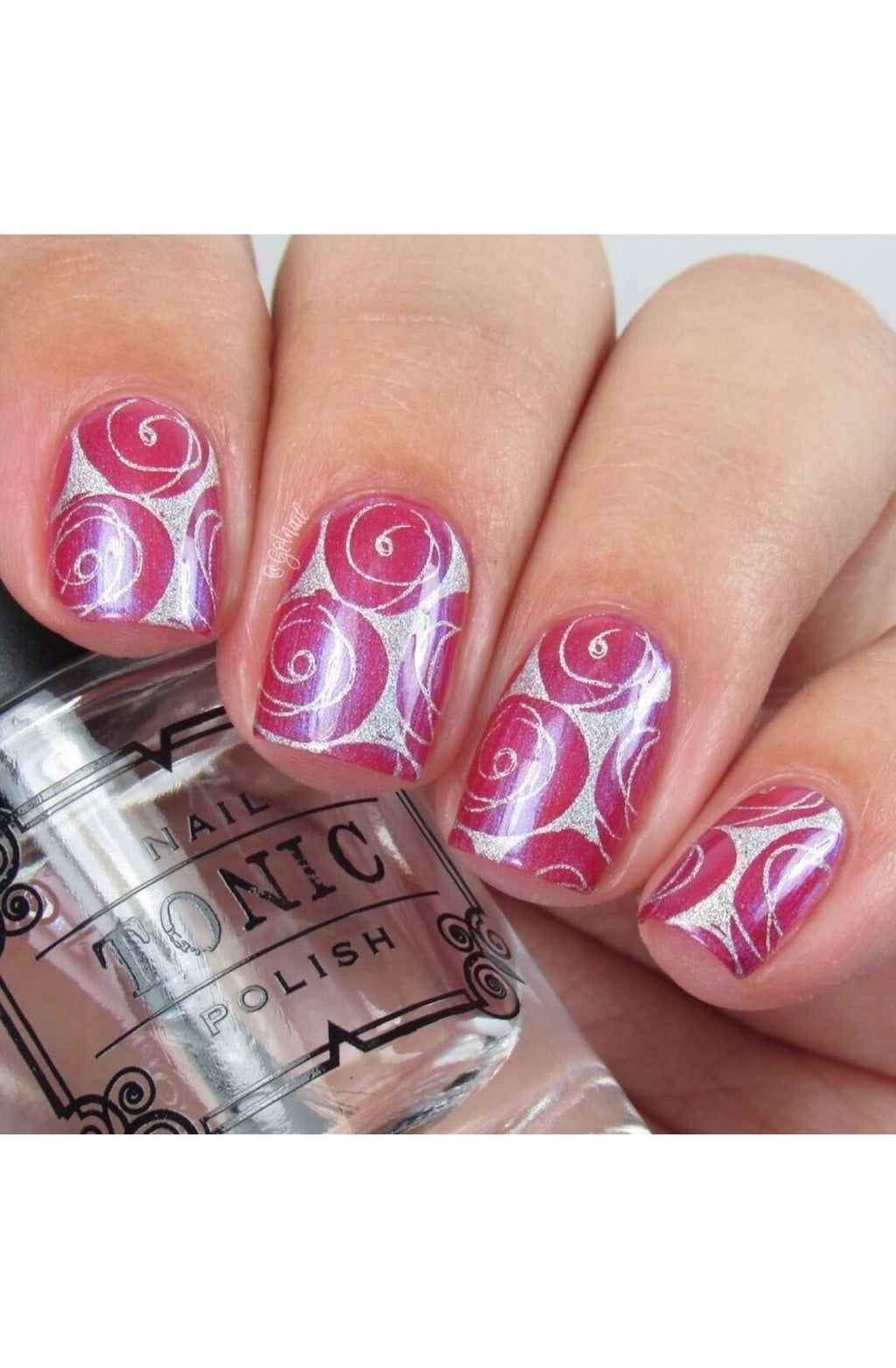 Nice & Negative - Uber Chic Stamping Plate