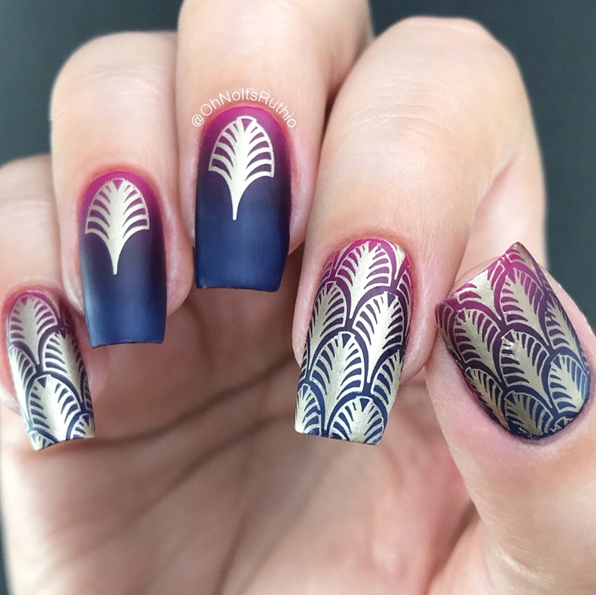 Art Deco Chic - Uber Chic Stamping Plate