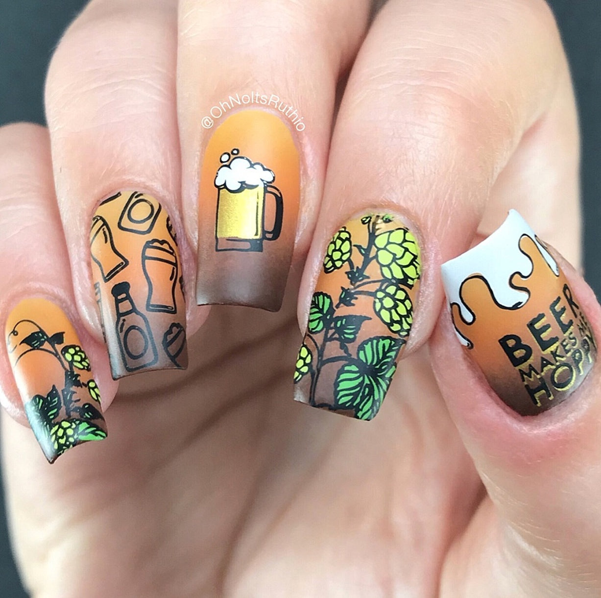 Bottoms Up - Uber Chic Stamping Plate Secondary image