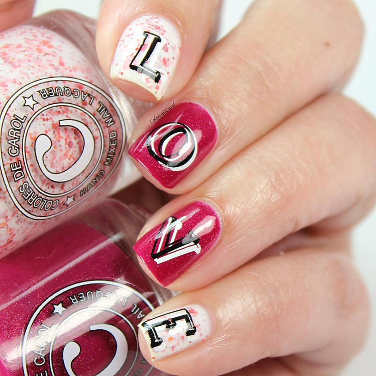 Alphabet - Special Edition Uber Chic Stamping Plate Secondary image