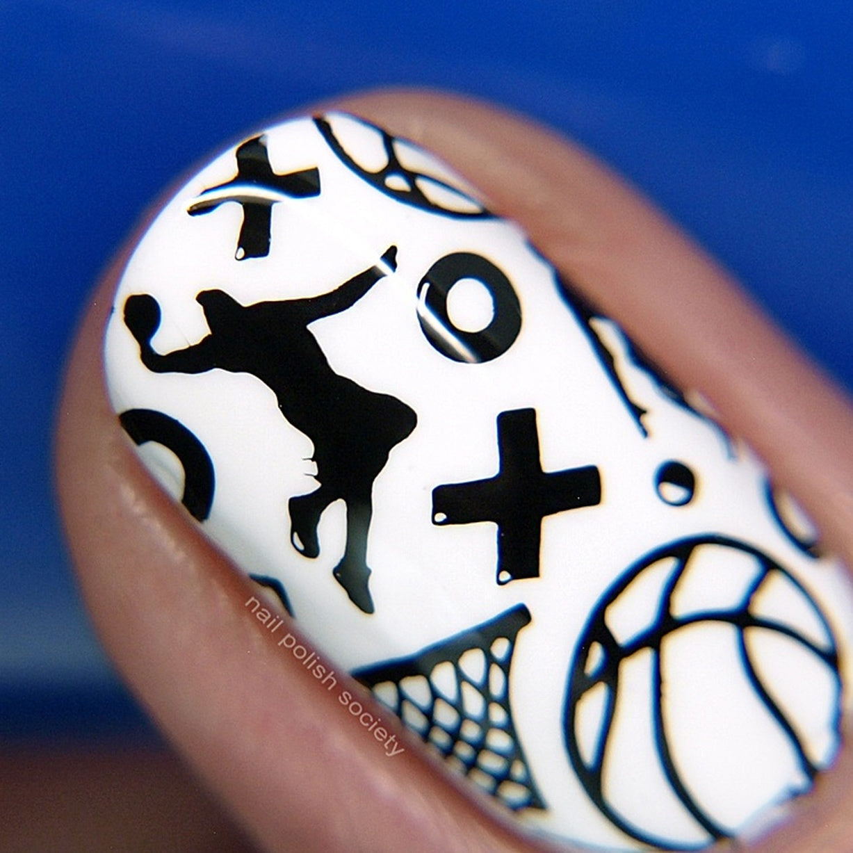 Basketball Love - Uber Chic Mini Stamping Plate