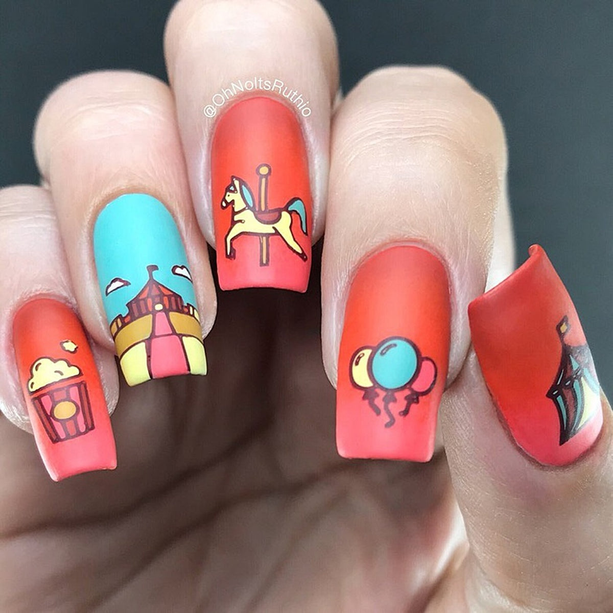 Carnival & Fair Time - Uber Chic Mini Stamping Plate