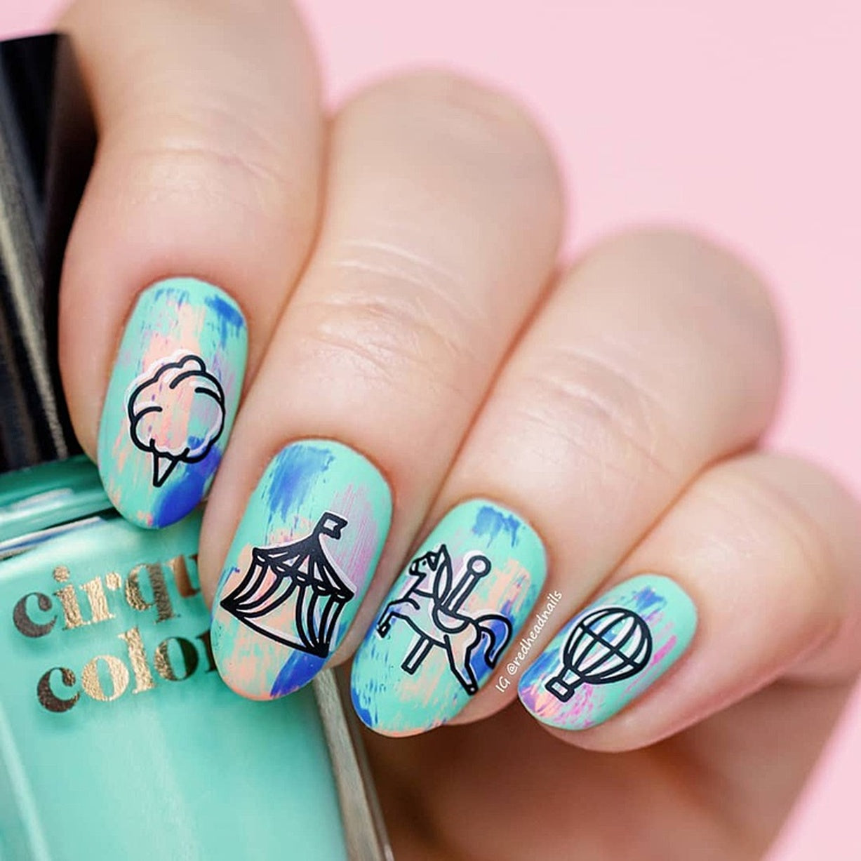 Carnival & Fair Time - Uber Chic Mini Stamping Plate Secondary image