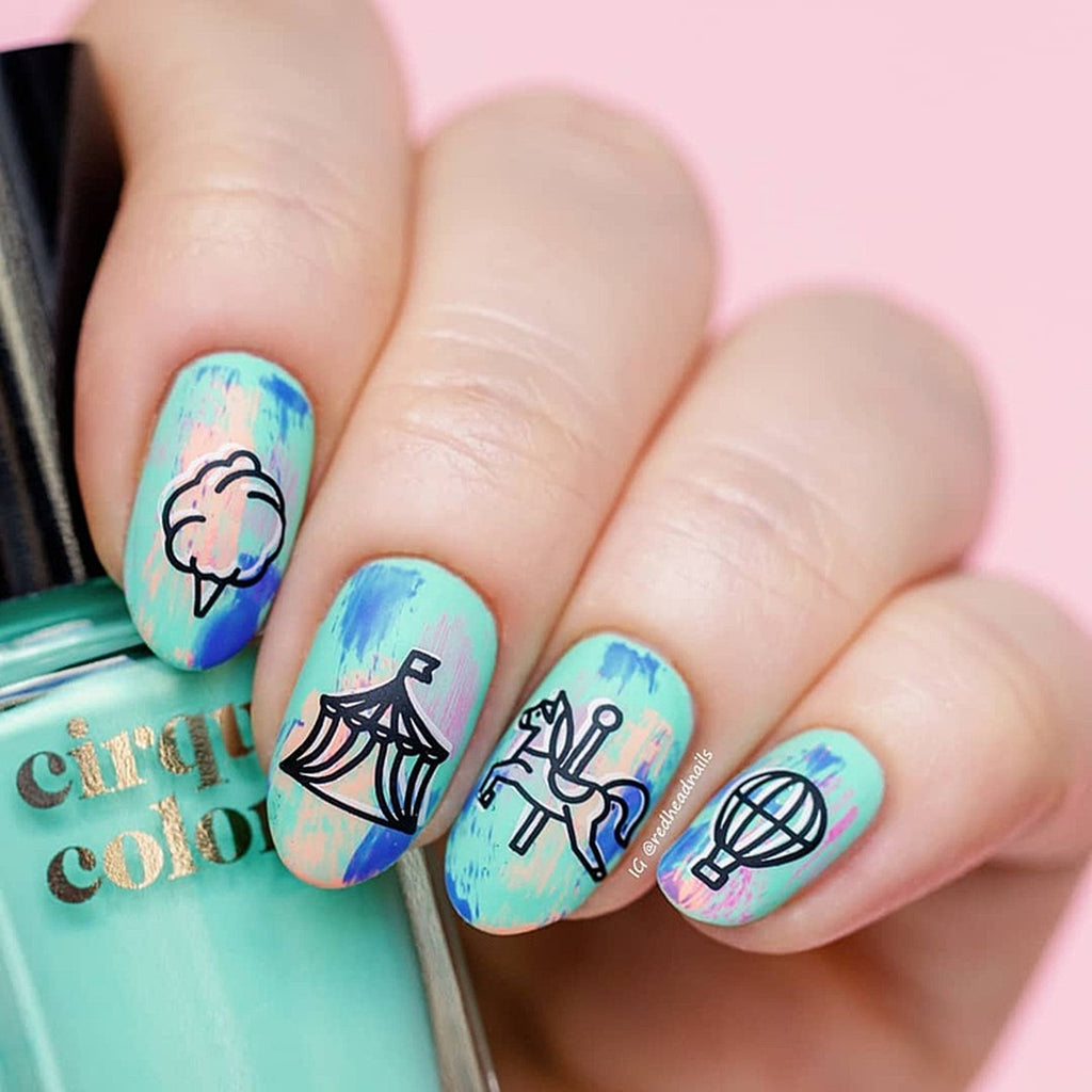 Carnival & Fair Time - Uber Chic Mini Stamping Plate