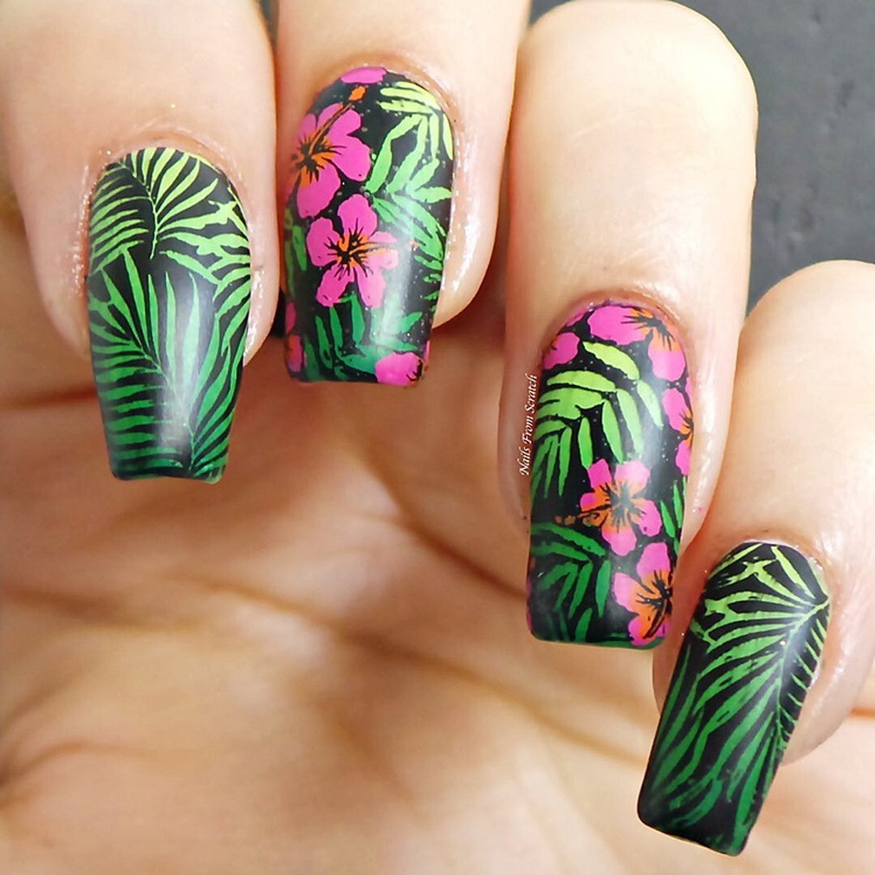 Beach Please - Uber Chic Stamping Plate Secondary image