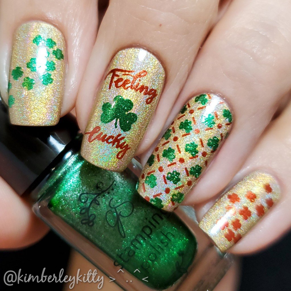 Feeling Lucky? (CjSH-50)  - CJS Medium Stamping Plate