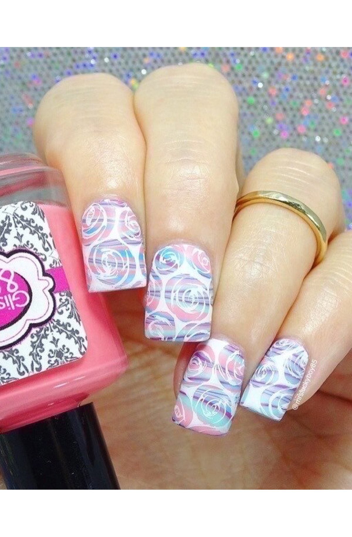 Love & Marriage 3 - Uber Chic Stamping Plate