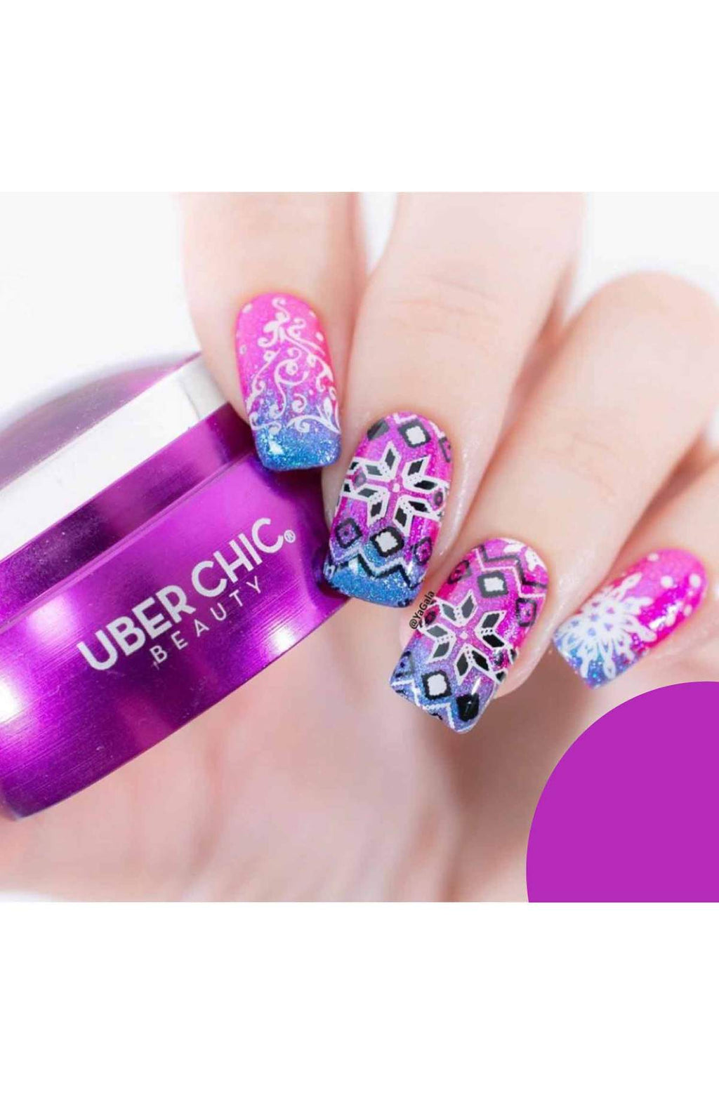 Jingle All The Way - Uber Chic Stamping Plate