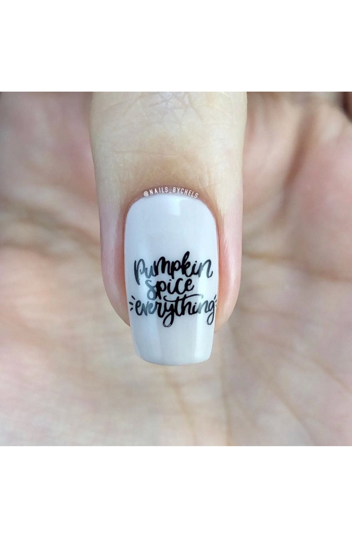 Hello Fall & Pumpkin Spice - Uber Chic Mini Stamping Plate