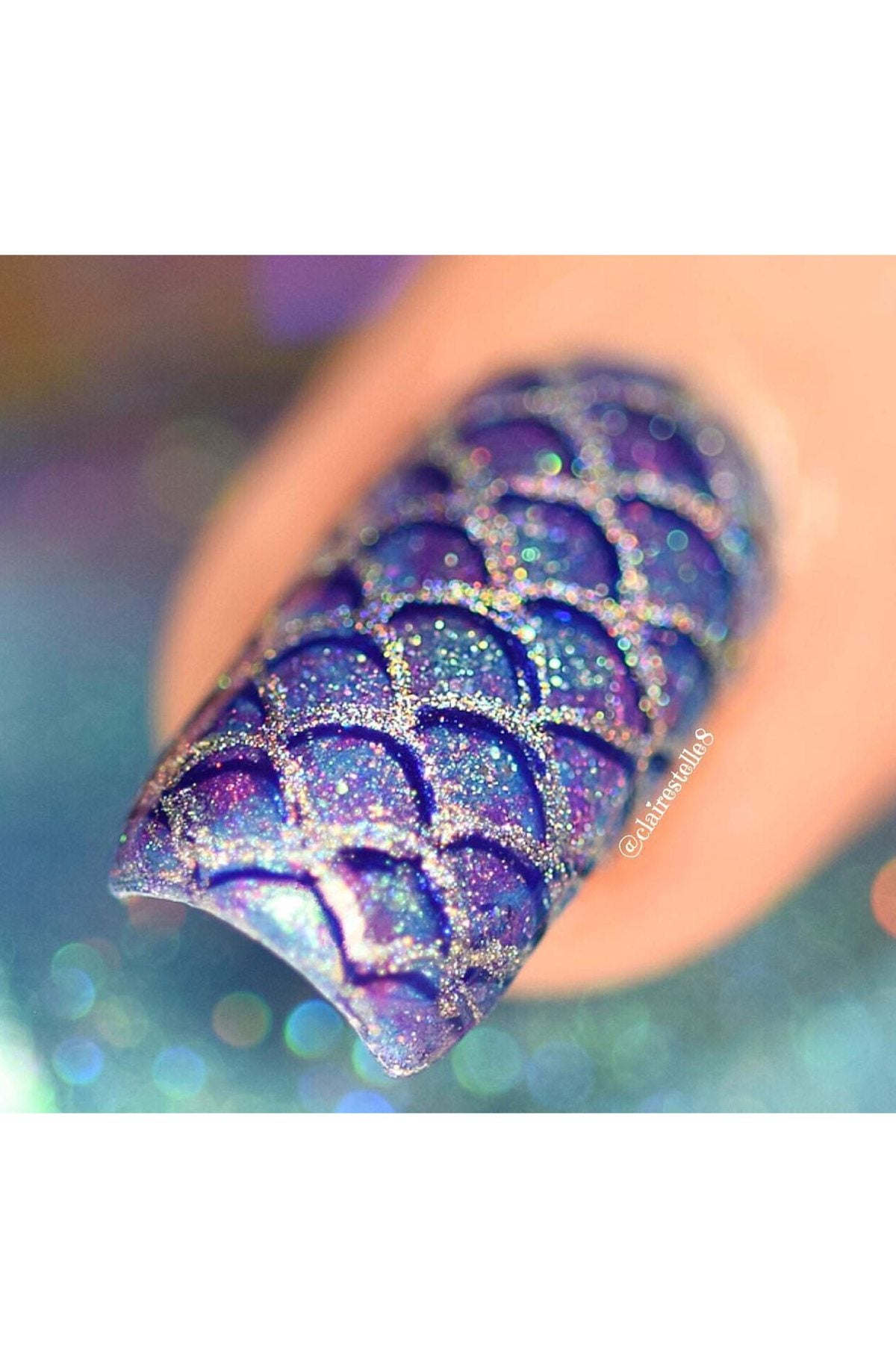 Mermaid Life 1 - Uber Chic Stamping Plate