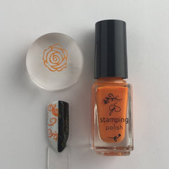 #22 Clementine Stamping Polish