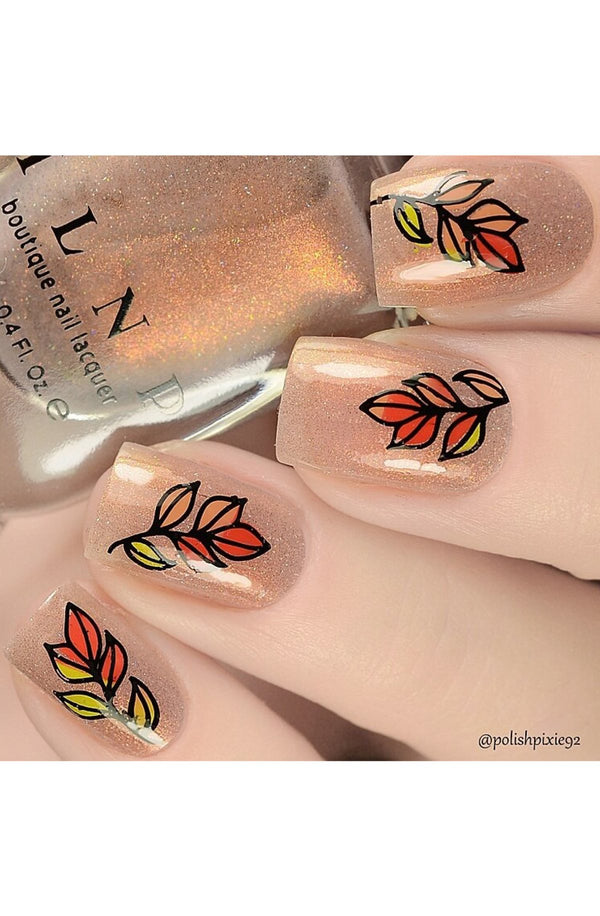 Lovely Leaves 2 - Uber Chic Stamping Plate