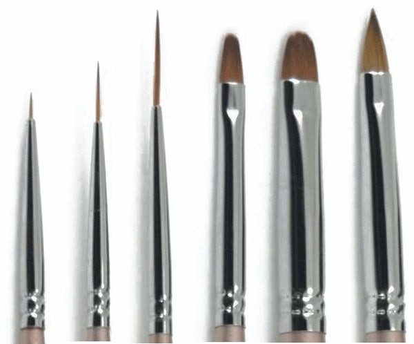 Short Gel Art Liner Brush #1 - Akzentz - LuvNailz