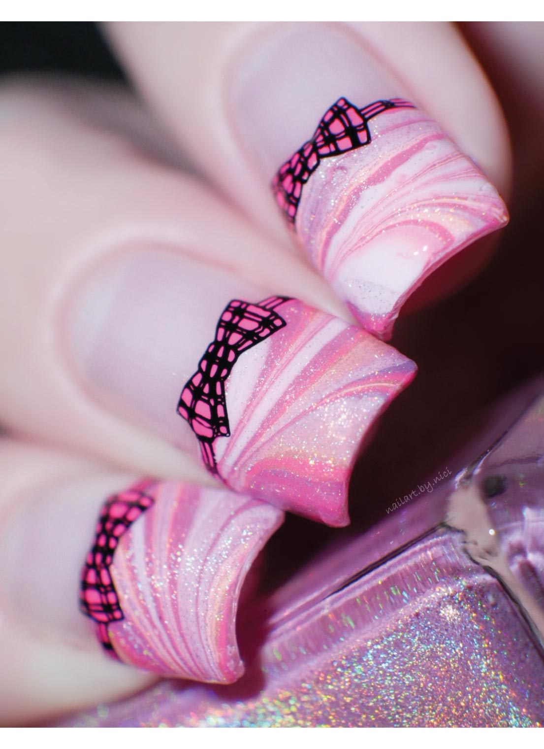 Elements of Love -  Uber Chic Stamping Plate